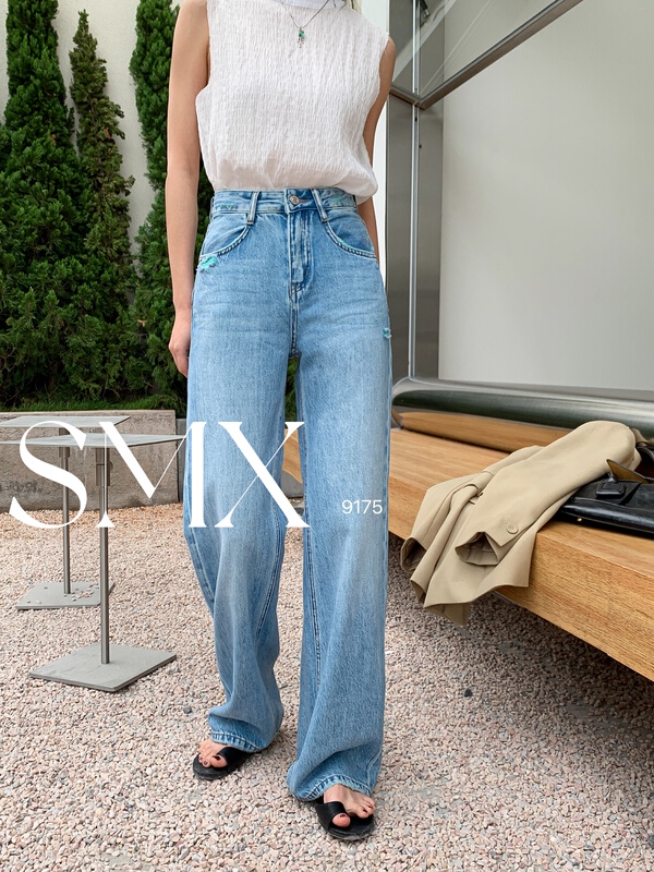 New year in early spring! [SMX] wide leg loose jeans 9175# XJ