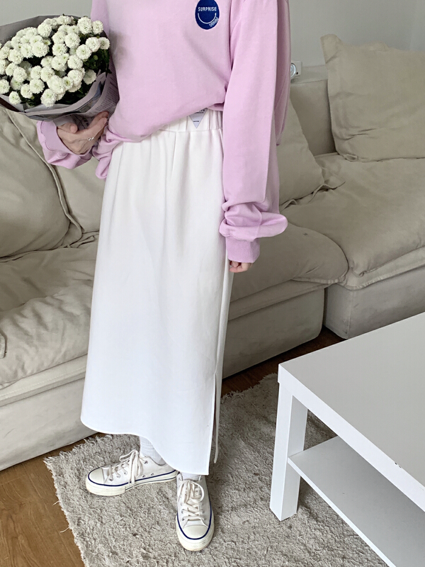 New year in early spring! [run. 7] Korean simple and versatile skirt 21092# XYJ