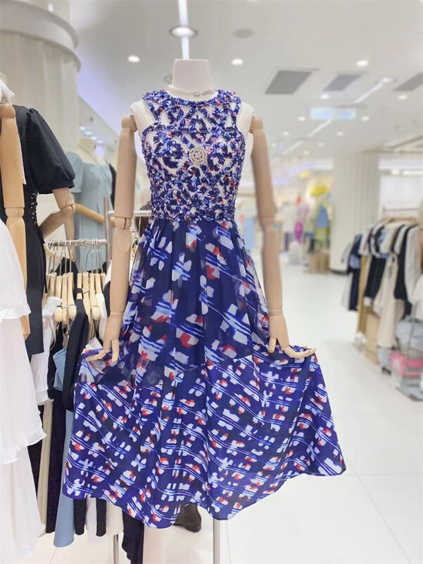 goods in stock! New in early summer! [spy] Korean minority design slim sleeveless dress 9050# JJ