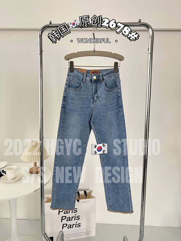 New year in early spring! [thgz fairy tale princess] pure handmade small incense pipe jeans 2678# JJ