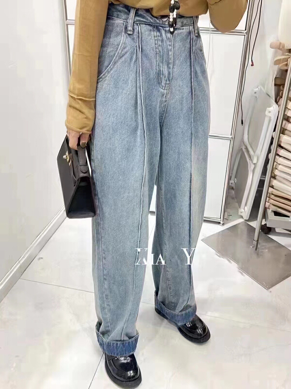 [Dido] loose and versatile Korean jeans 6988# LSW