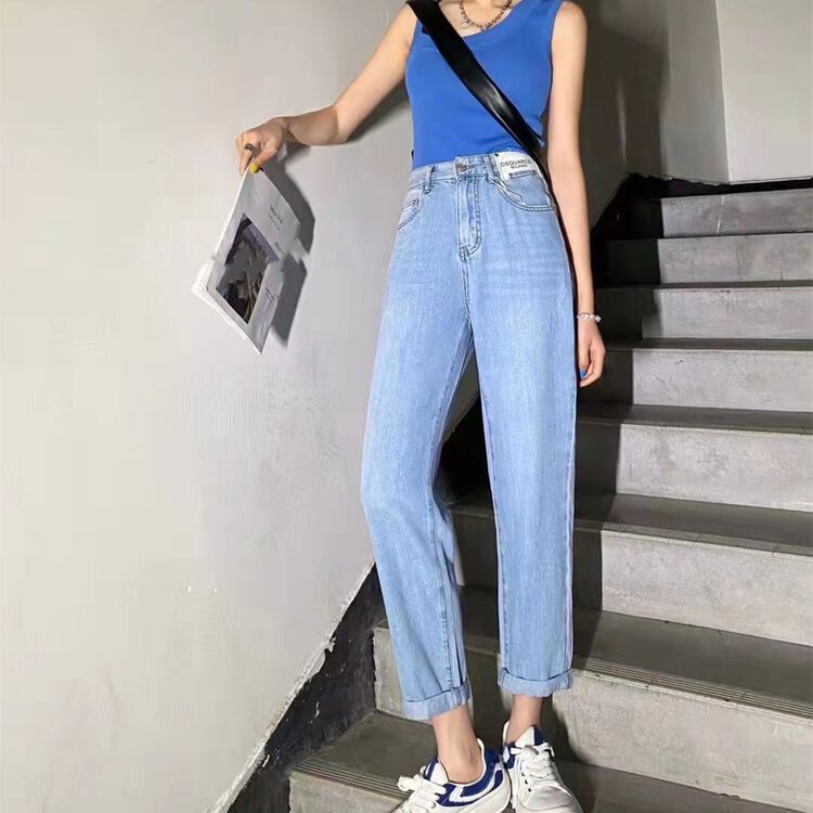 [AI x2 jeans] versatile fashion straight skinny jeans 3899# hjy