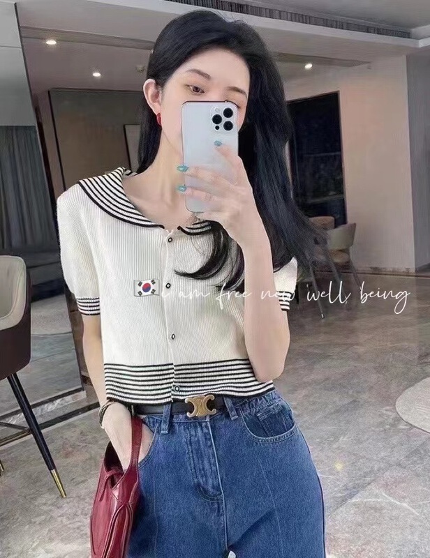 [free studio] Korean fashion single breasted shirt 2229# hjy