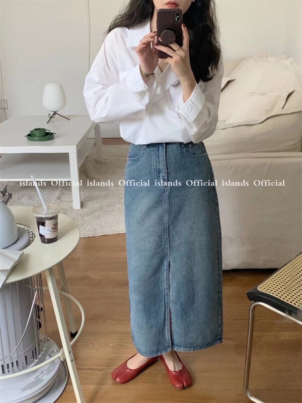 New year in early spring! [islands. Island] elegant and fashionable skirt dy9001# L
