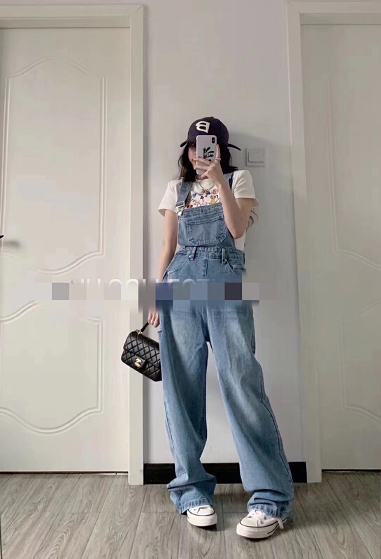 New in early summer! [Yan Zhen] Korean wash versatile suspenders 51160# PCZ