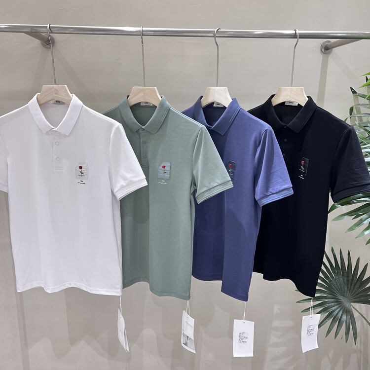 [maibia] Korean version comfortable and versatile polo shirt p6673# ZZL
