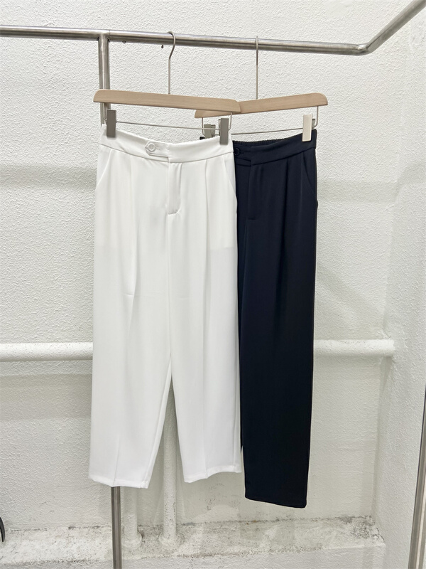 New in early summer! [w.min] simple and versatile casual and comfortable trousers 8910# CLS