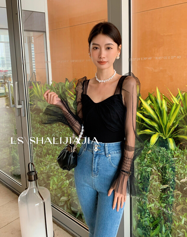 goods in stock! New year in early spring! [LS] gentle and versatile sweet little shirt 6226# WPL