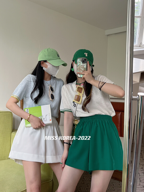 New in early summer! [Miss Korea] duck embroidery fashion sweater 6552# HBx