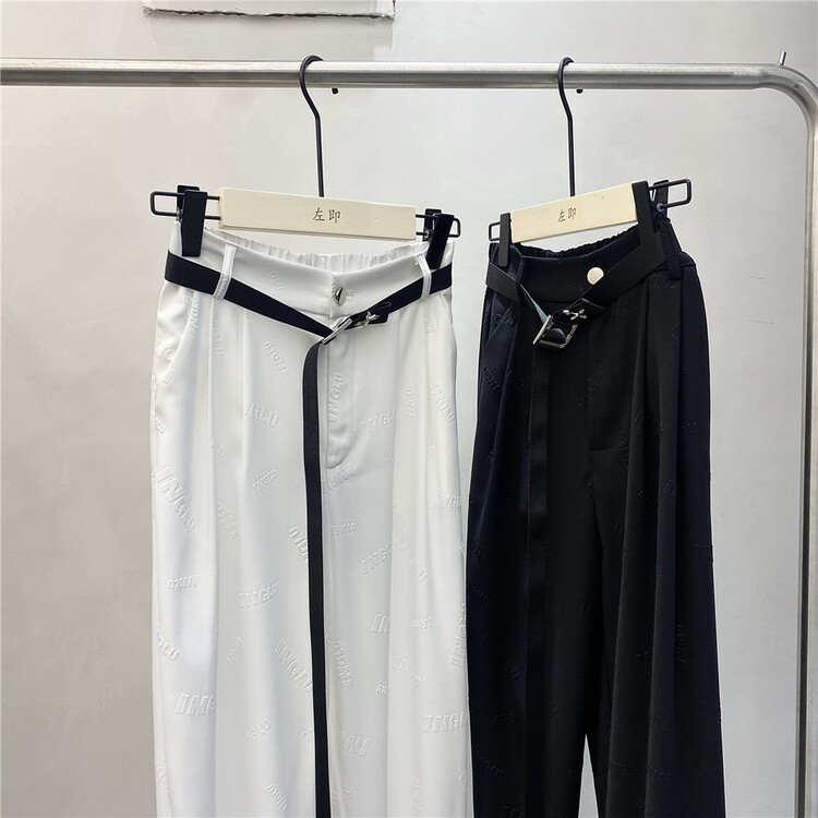 [5uu on the left] simple and versatile leggings (with belt) 6500# CSX
