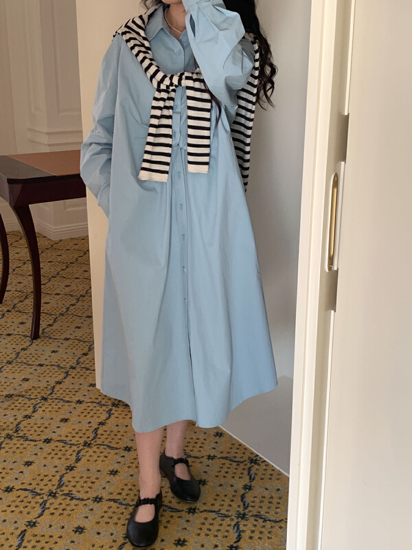 New year in early spring! [Tn] new simple fashion dress l8116# cqw