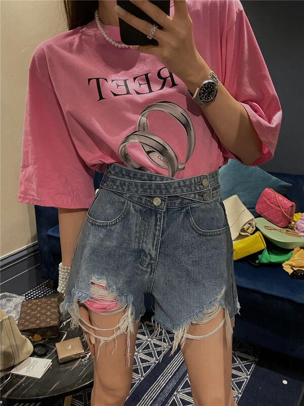 [wut / N Cola] vintage fashion denim shorts n8028# LSL