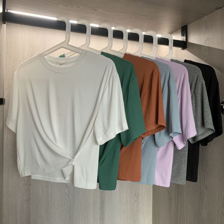 [going] net loose and versatile short sleeve T-shirt 7582-1# lwy