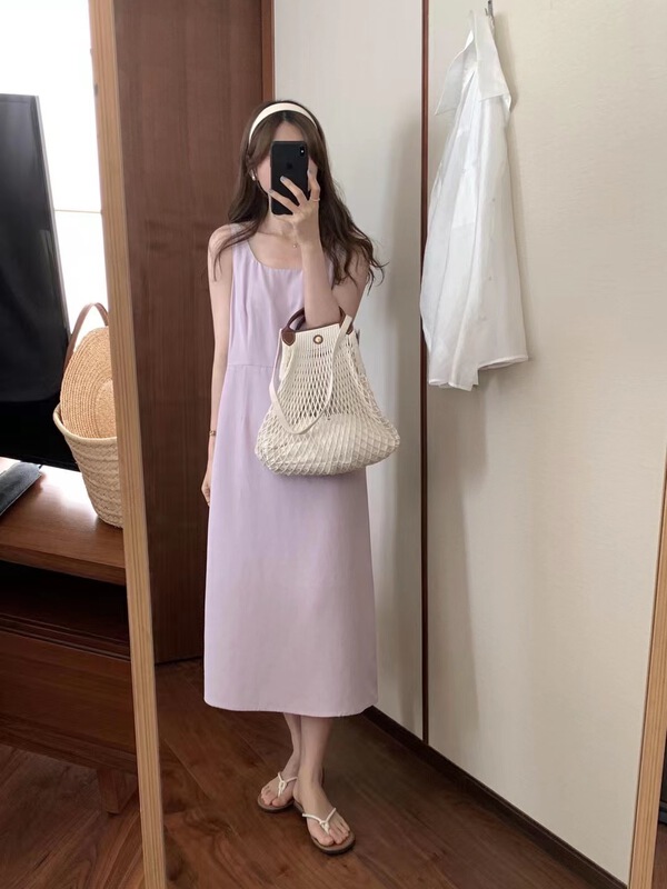 [T.G] simple, loose and versatile dress 17328# cqw