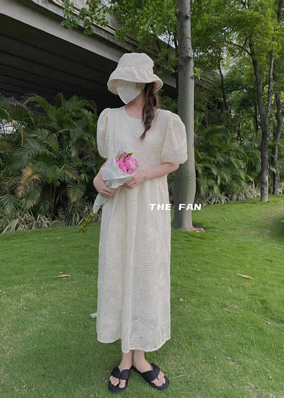【THE FAN】顯瘦時尚氣質連衣裙  501581#  ZXX
