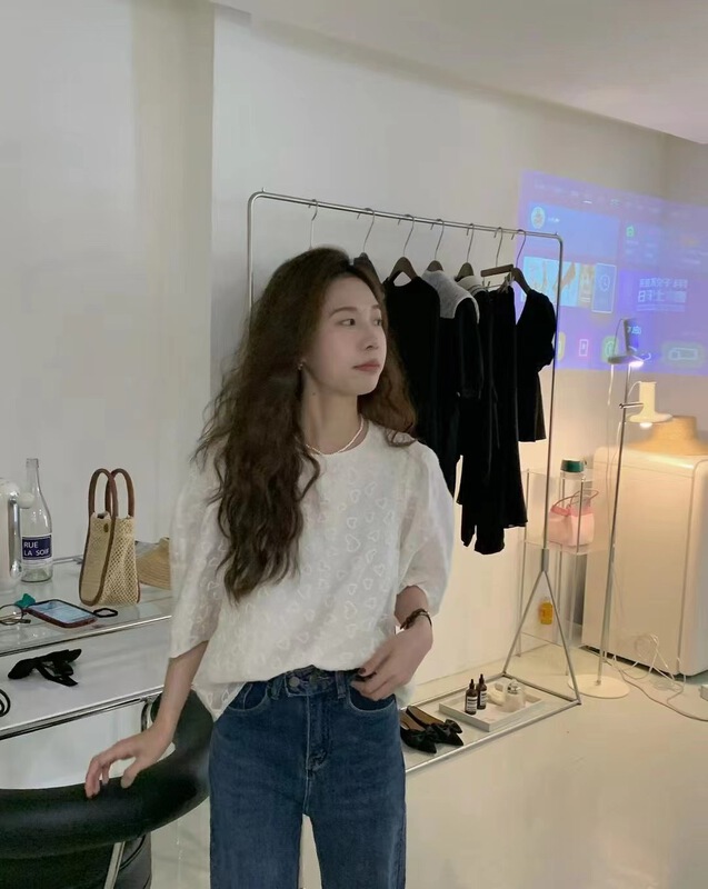 現貨!【買手嚴選-HAVE U】韓系質感泡泡袖寬鬆小衫  S0078#  CL