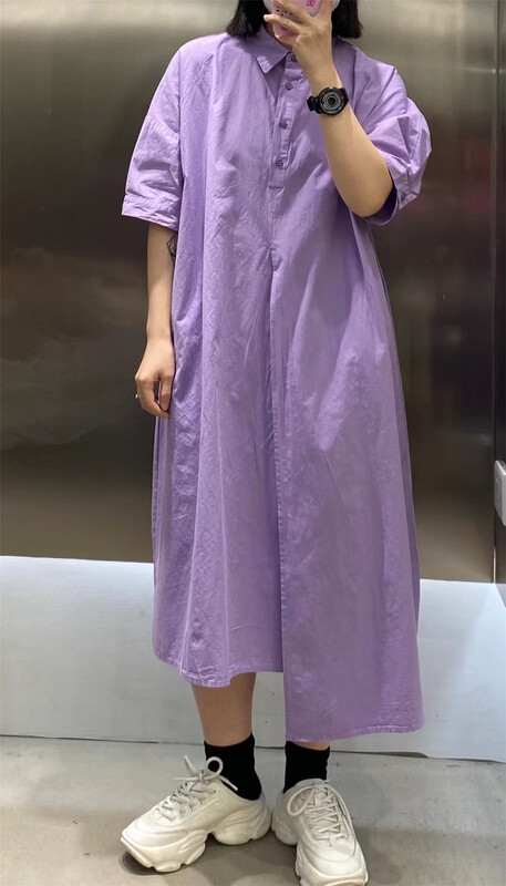 [we home] loose and comfortable dress 2335# L