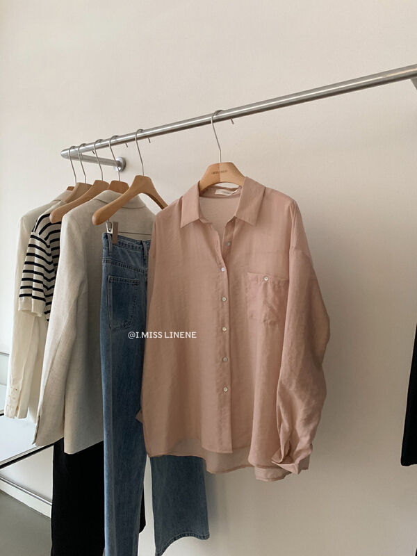 New in early summer! [Imiss] Tiansi sunscreen net color gentle wind shirt cx6286# LSW