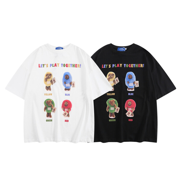 [INS error] graphic printing fashion short sleeve T-shirt t2503# hyy