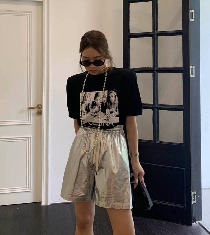 New in early summer! [XT studio] elastic waist versatile loose casual shorts 8052# zxl