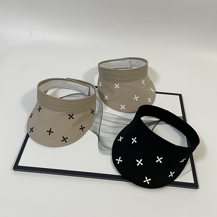 [aestheticism hat industry] Korean empty top sunshade hat 2964# LSL