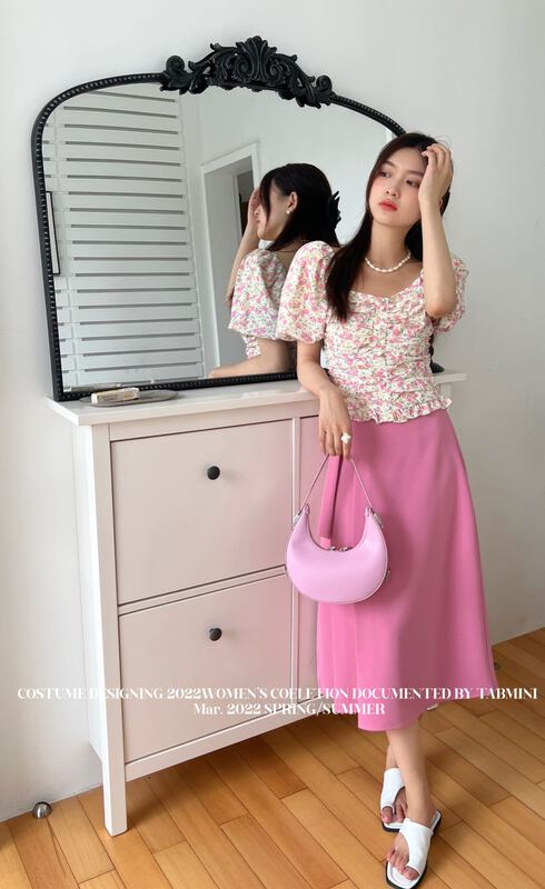 New year in early spring! [tabmini] temperament Korean slim skirt c19463# WPL