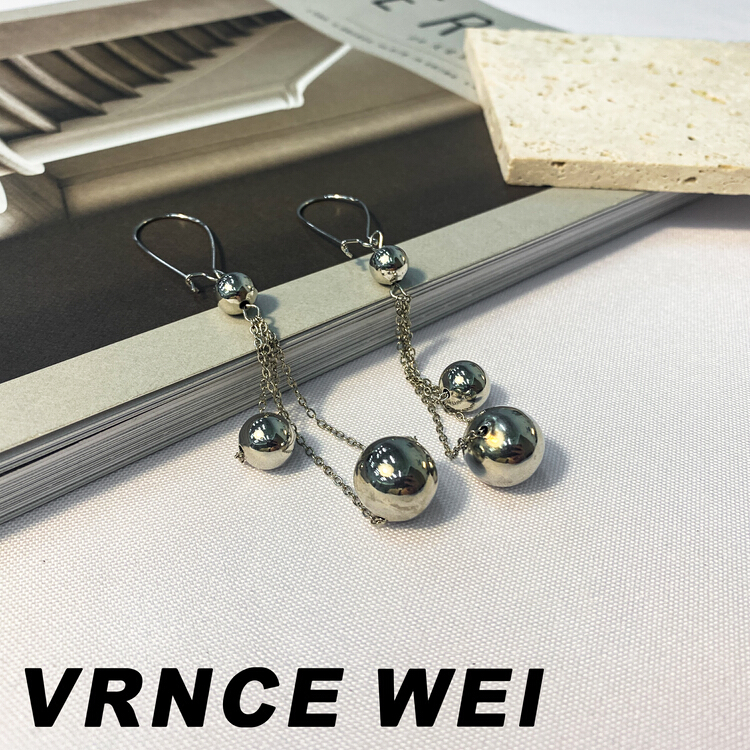 [Vince] advanced fashion minimalist Earrings (with box) s009# jhy