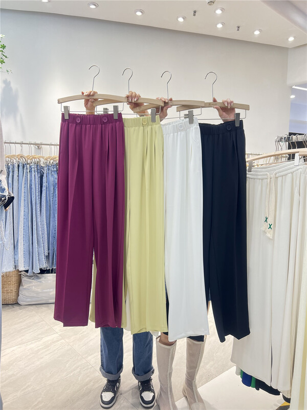 New year in early spring! [iris iriisy] simple Korean slim casual pants 5808# LSL