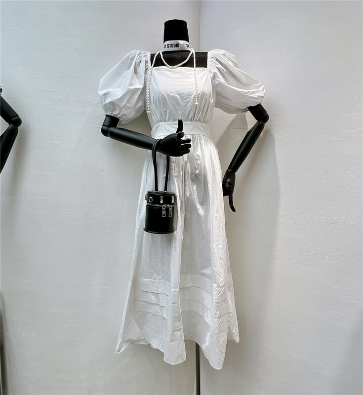 [sk-11] lace up plaid design sense of minority dress 711# XYJ