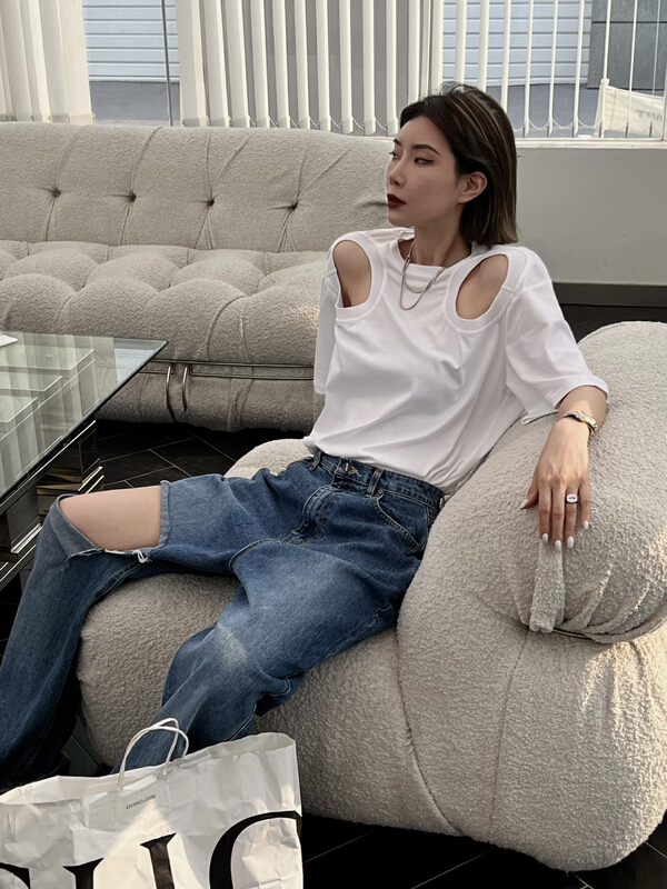 [all in] short sleeve T-shirt 4204# ozq