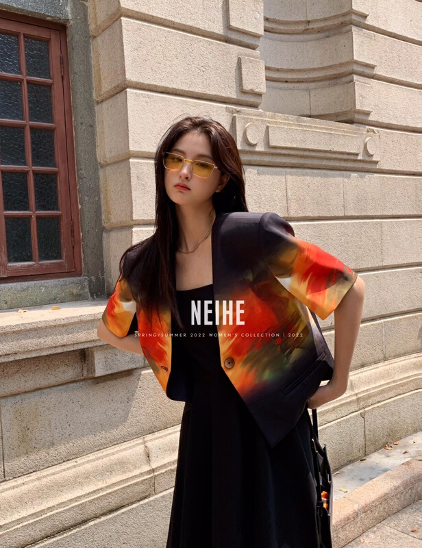 goods in stock! New in early summer! [neihe] fashionable temperament one button suit 11367# zxx