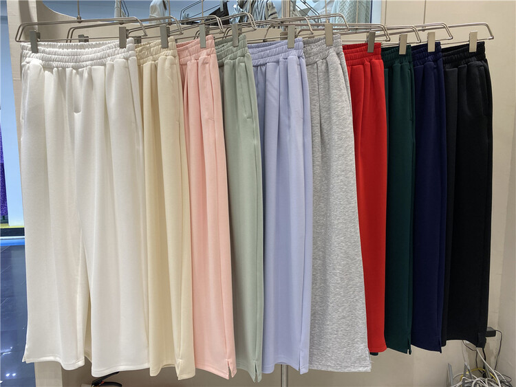 [MF] comfortable elastic waist versatile casual pants 6528# ZZL