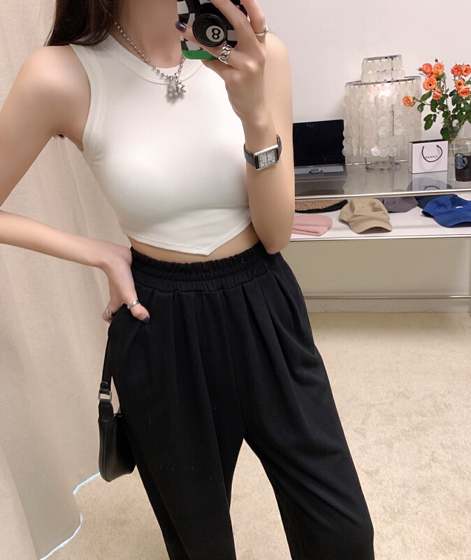 New in early summer! [Vanessa] Korean simple padded vest / suspender 6105# ozq