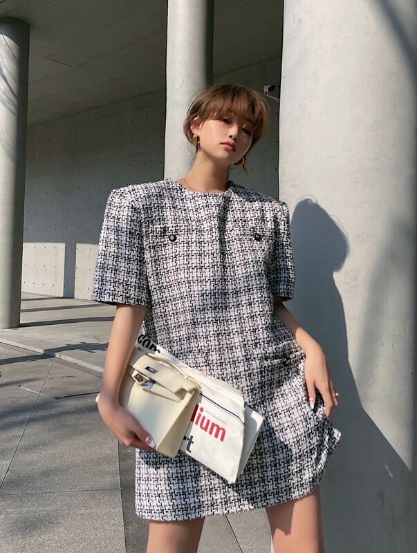 New year in early spring! [open] three color dress 8689# XYJ