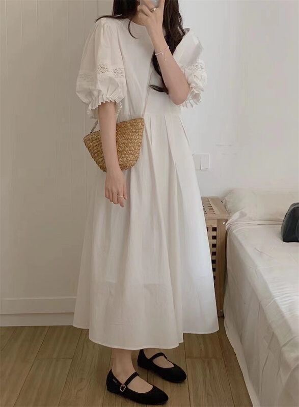 New in early summer! [malt] Korean versatile waist closing dress 029# XYJ