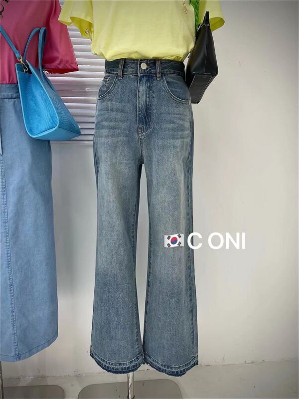 New in early summer! [C ony] straight, simple and versatile jeans with retro color c363-fs1786# HLL