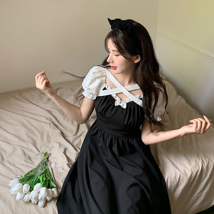 [Huaxi] French bow tie dress 8978# PCZ