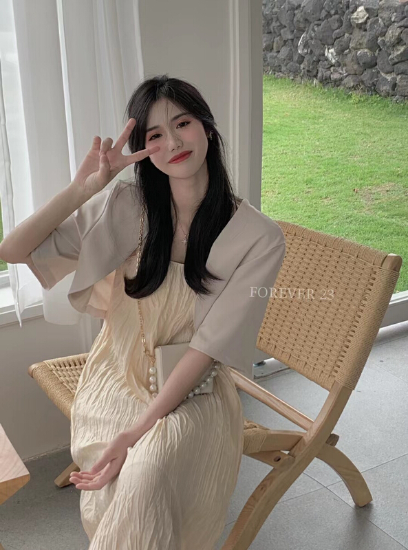 New in early summer! [forever23] Korean minority Camisole suit q2060# hjy