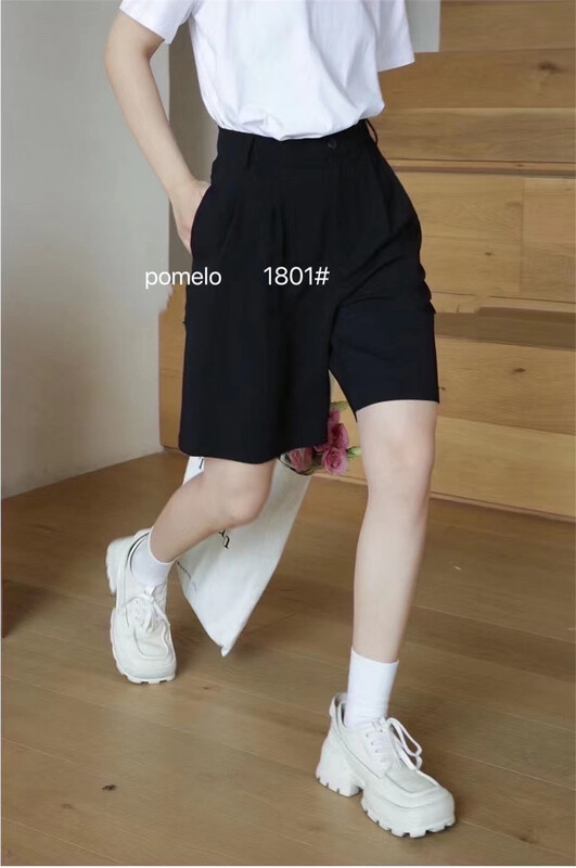 New in early summer! [grapefruit] Korean simple and versatile trousers 1801# hjy