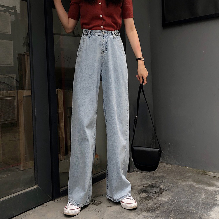 In early summer! [four seasons] versatile loose skinny jeans 8190\lsl