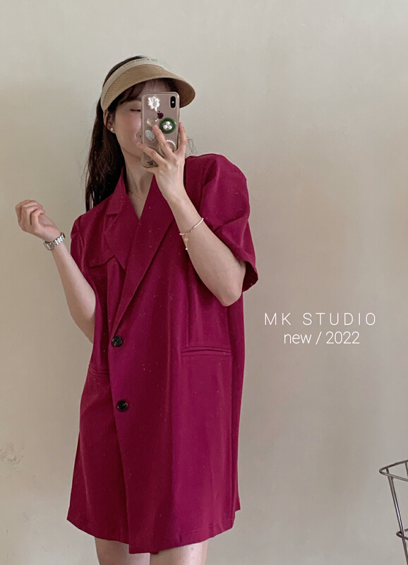New year in early spring! [Chen] fashion simple temperament dress 3217# hjy