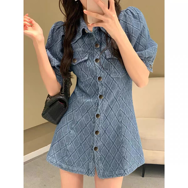New in early summer! [Dandan] temperament comfortable casual dress (dress only) 9512# LSW