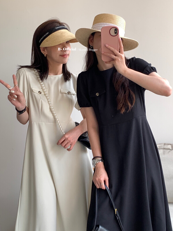 goods in stock! New in early summer! [B plus] elegant temperament small fragrance back bow tie design dress 22-1422-2# HBx