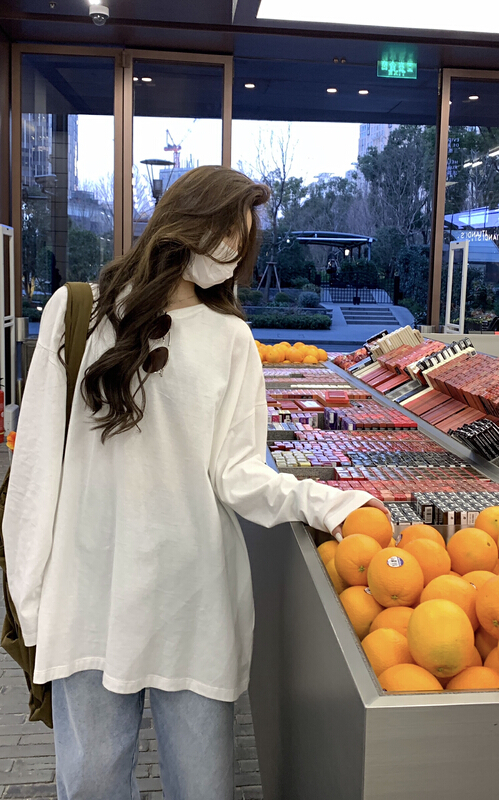 New year in early spring! [11An] Korean ins net color sunscreen shirt long sleeve T-shirt a6317# LSL