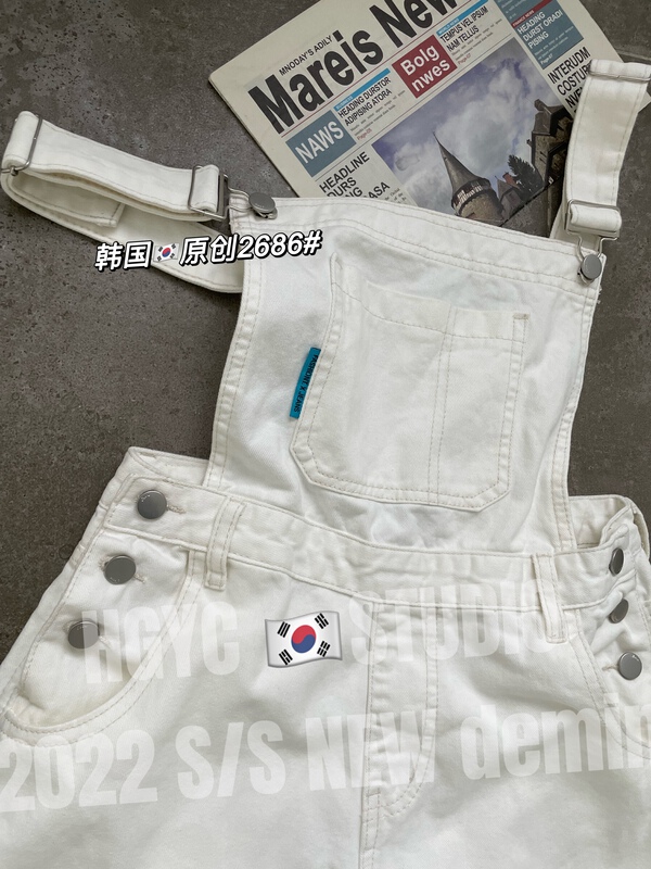 Early spring! [Korean original] age reducing Korean comfortable suspenders 2686# L