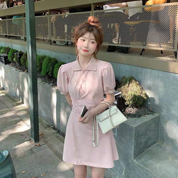 [Kiki studio] little man's College style thin dress 5611# hjy