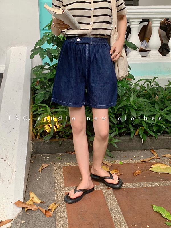[ing] design sense versatile slim casual shorts 7807# HBx