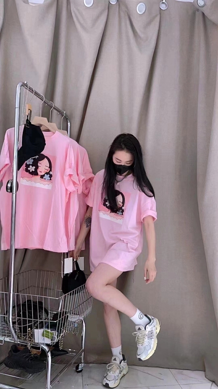 [kakajia] Korean fashion printed short sleeve T-shirt 2088# ozq