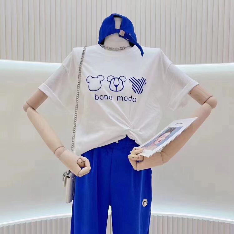New in early summer! [Ziyi family] Korean basic versatile minority short sleeve T-shirt ys1-0122# WTT