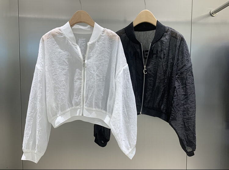goods in stock! New in early summer! [DS] Korean heavy industry nail bead versatile sunscreen shirt 64092d# XYJ